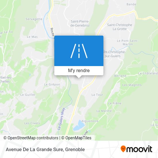 Avenue De La Grande Sure plan