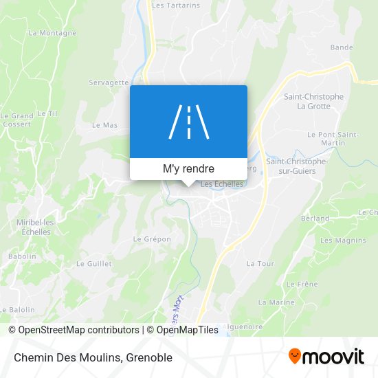 Chemin Des Moulins plan