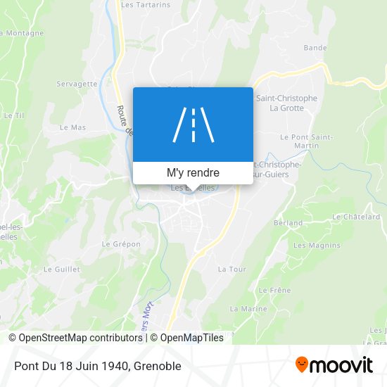 Pont Du 18 Juin 1940 plan