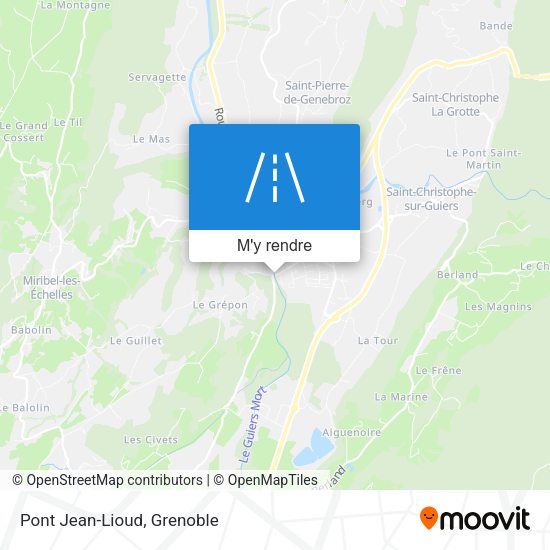 Pont Jean-Lioud plan