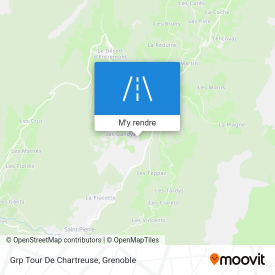 Grp Tour De Chartreuse plan
