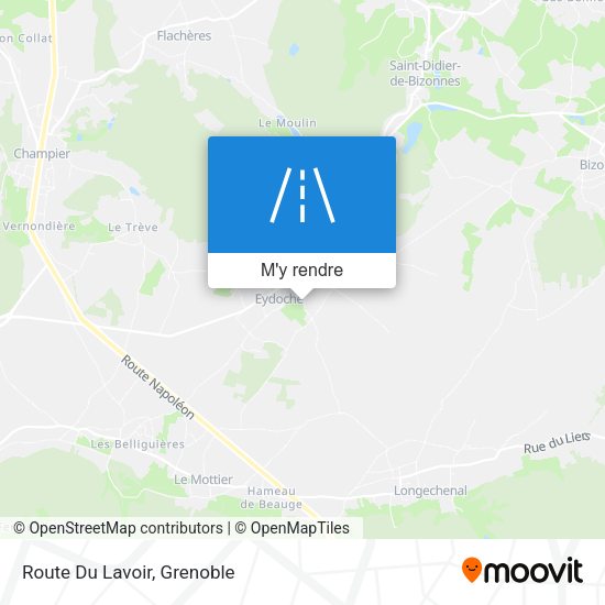 Route Du Lavoir plan