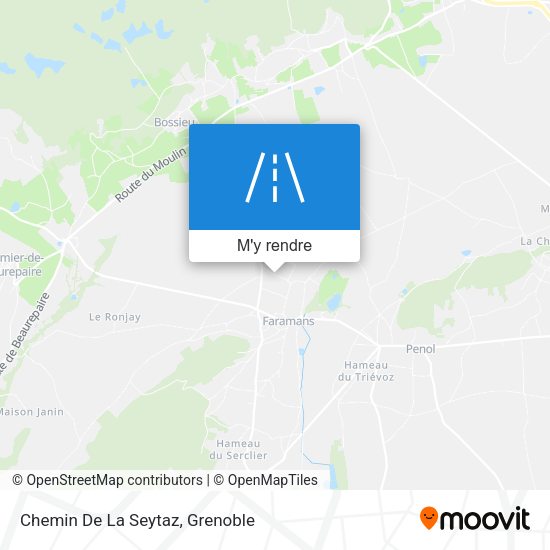 Chemin De La Seytaz plan