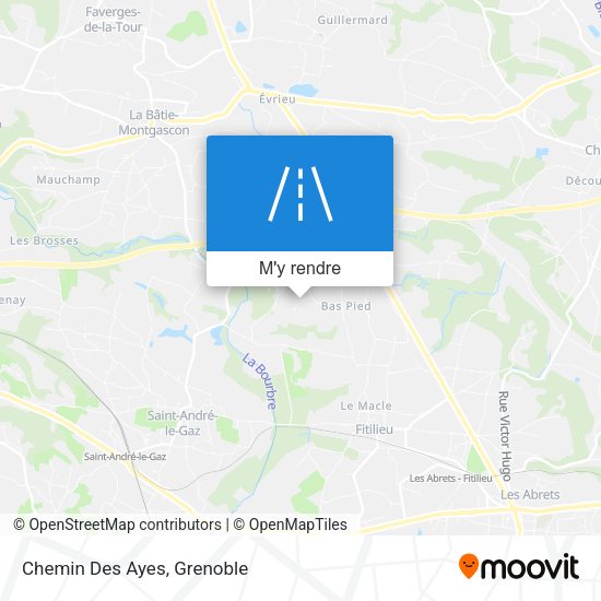Chemin Des Ayes plan
