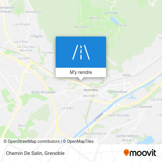 Chemin De Salin plan