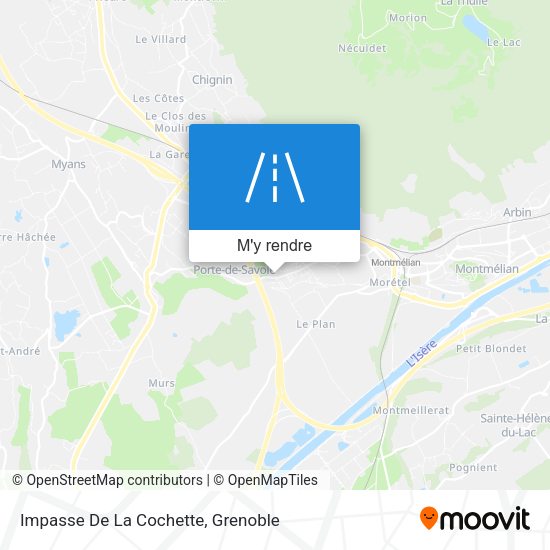 Impasse De La Cochette plan