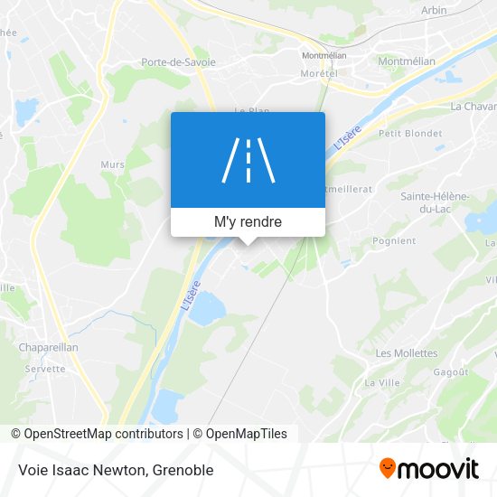 Voie Isaac Newton plan