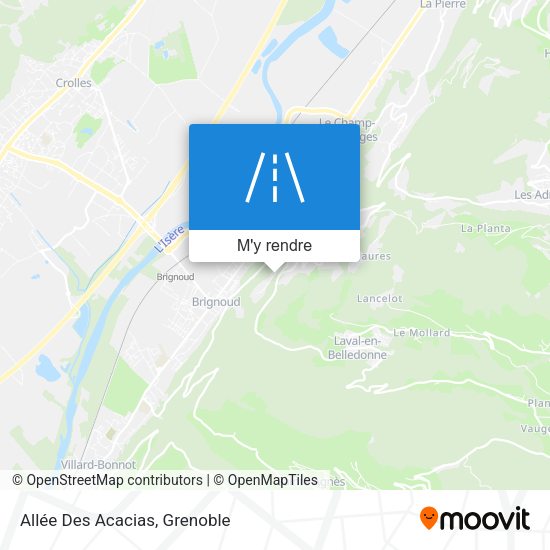 Allée Des Acacias plan