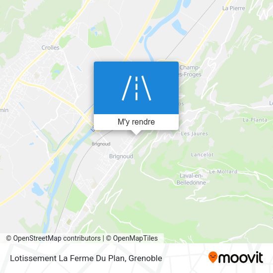 Lotissement La Ferme Du Plan plan