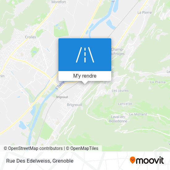 Rue Des Edelweiss plan