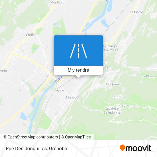Rue Des Jonquilles plan
