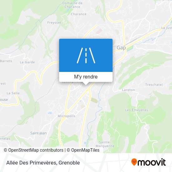Allée Des Primevères plan