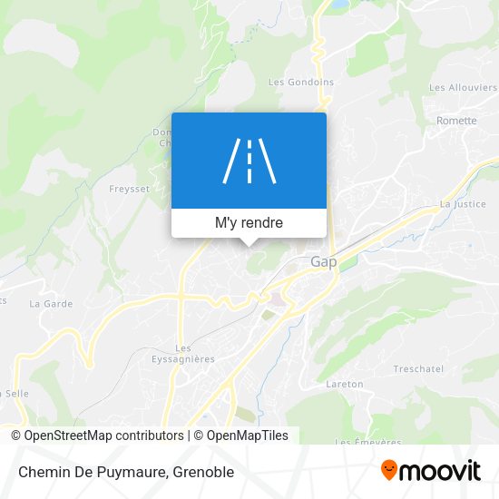Chemin De Puymaure plan