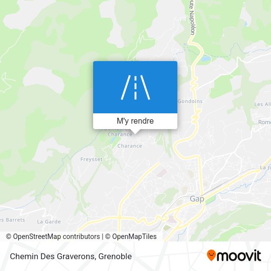 Chemin Des Graverons plan