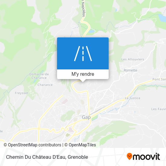 Chemin Du Château D'Eau plan