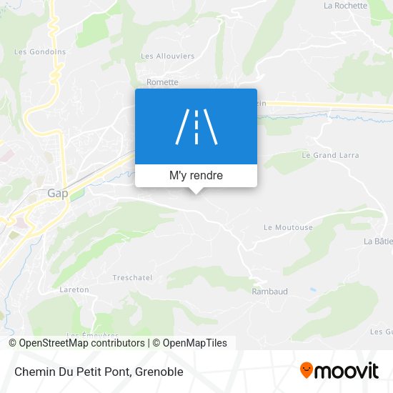 Chemin Du Petit Pont plan