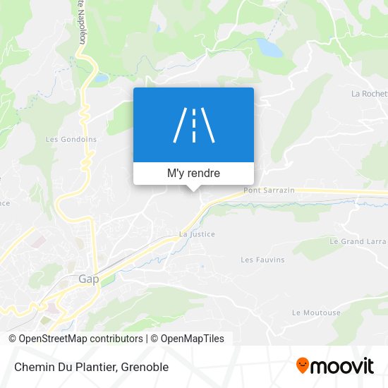 Chemin Du Plantier plan