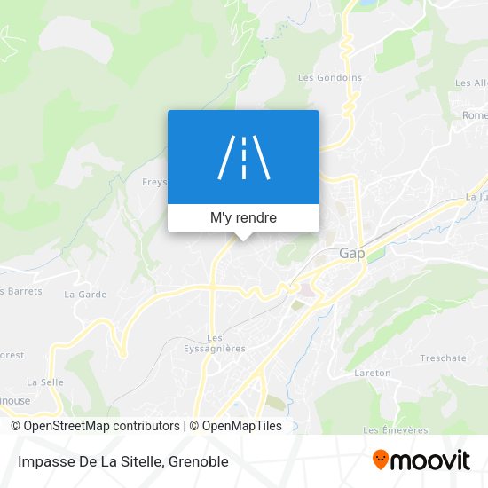 Impasse De La Sitelle plan