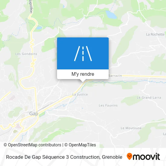 Rocade De Gap Séquence 3 Construction plan
