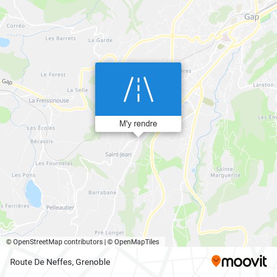Route De Neffes plan