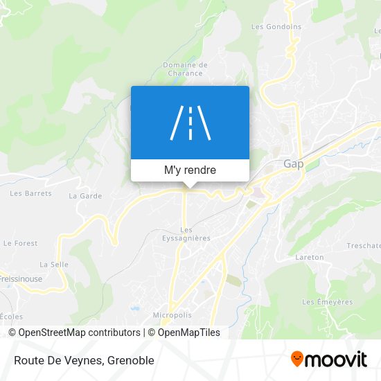 Route De Veynes plan