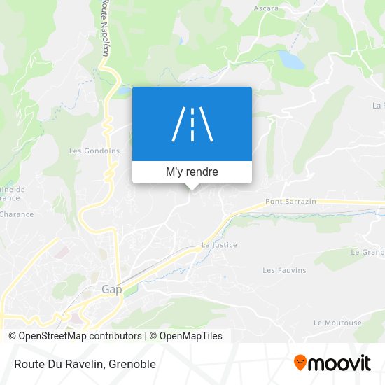 Route Du Ravelin plan