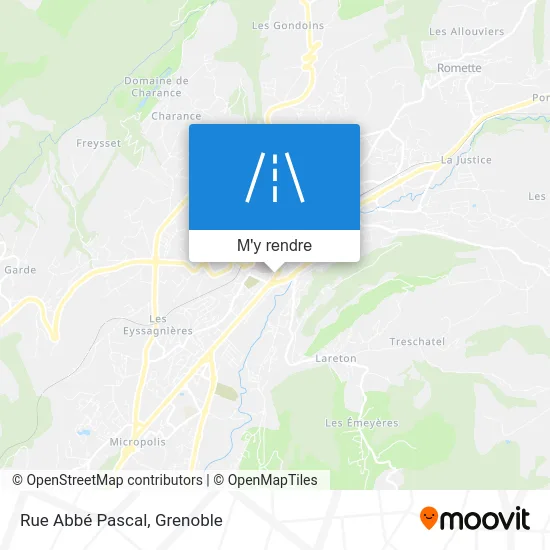 Rue Abbé Pascal plan