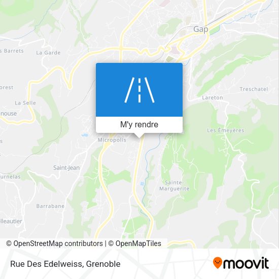 Rue Des Edelweiss plan
