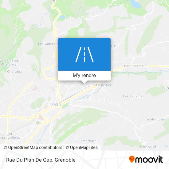Rue Du Plan De Gap plan