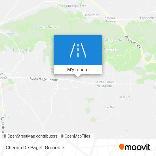 Chemin De Paget plan