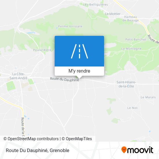 Route Du Dauphiné plan
