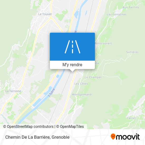 Chemin De La Barrière plan