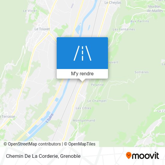 Chemin De La Corderie plan