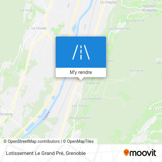 Lotissement Le Grand Pré plan