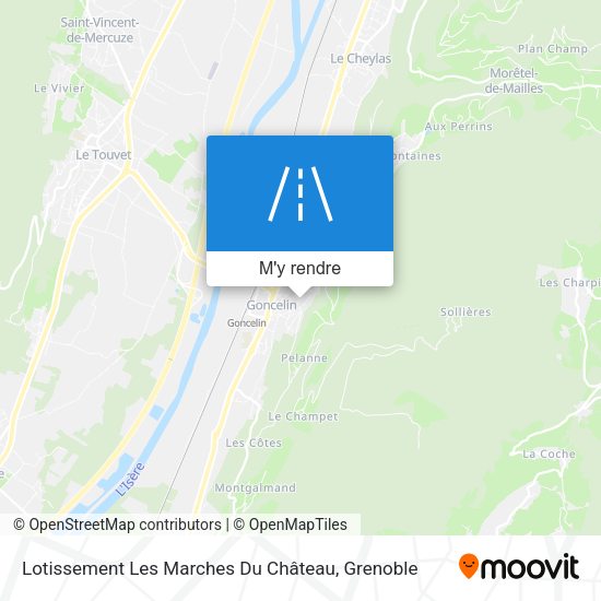 Lotissement Les Marches Du Château plan