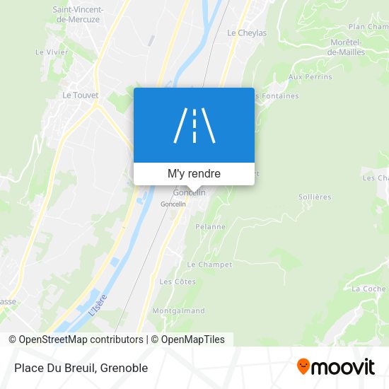 Place Du Breuil plan