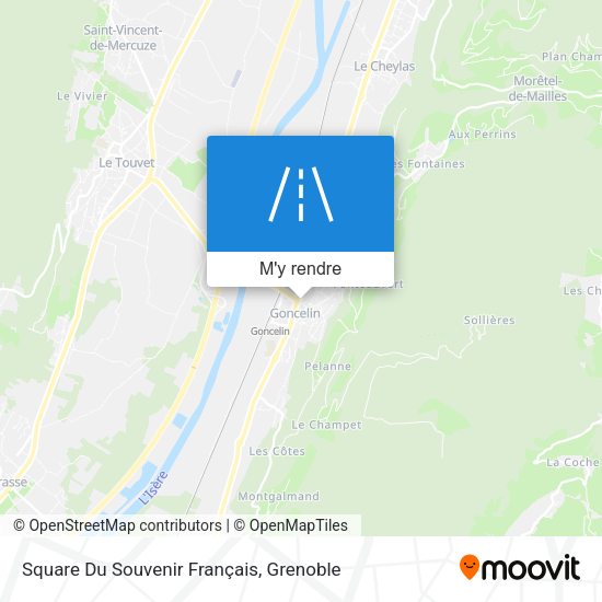 Square Du Souvenir Français plan