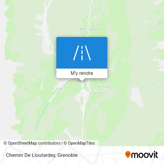 Chemin De Lioutardey plan
