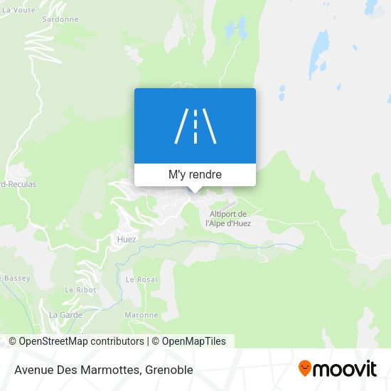 Avenue Des Marmottes plan
