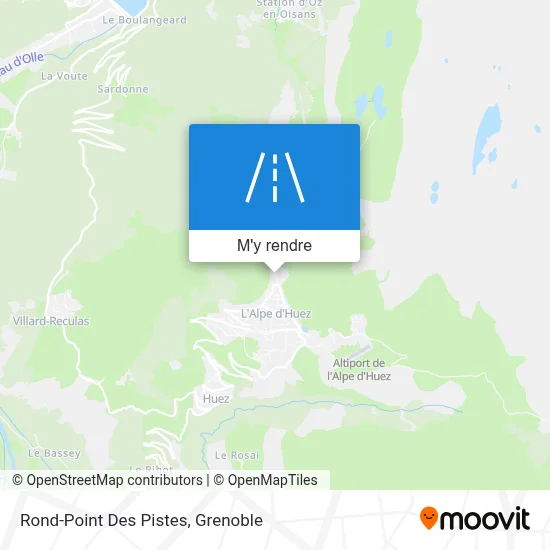 Rond-Point Des Pistes plan