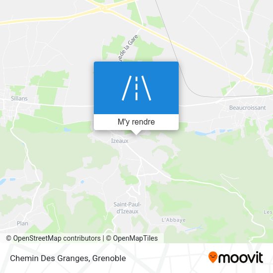 Chemin Des Granges plan
