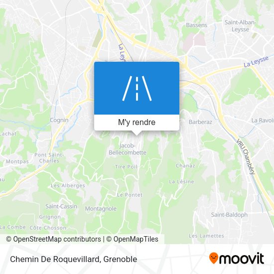 Chemin De Roquevillard plan