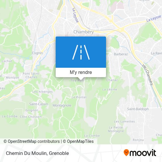 Chemin Du Moulin plan