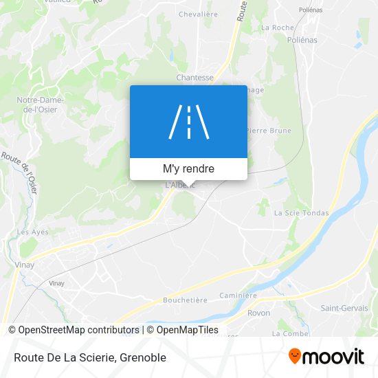 Route De La Scierie plan