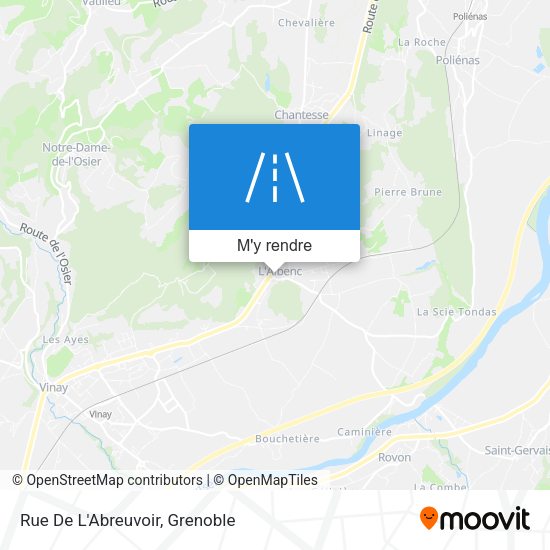 Rue De L'Abreuvoir plan
