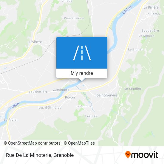 Rue De La Minoterie plan