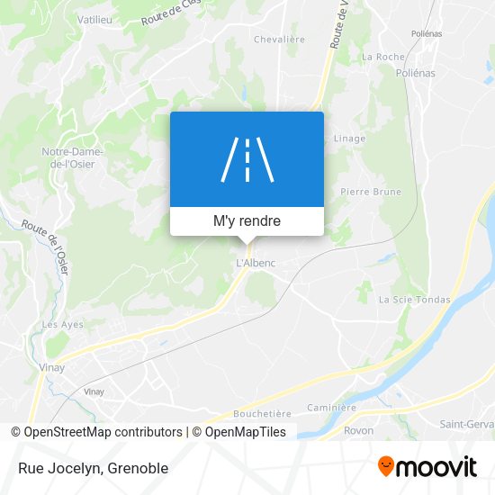 Rue Jocelyn plan