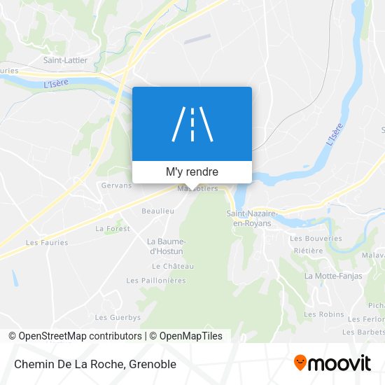 Chemin De La Roche plan