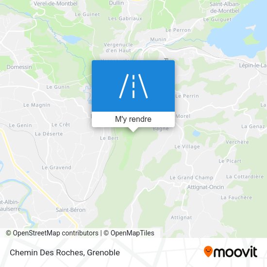Chemin Des Roches plan