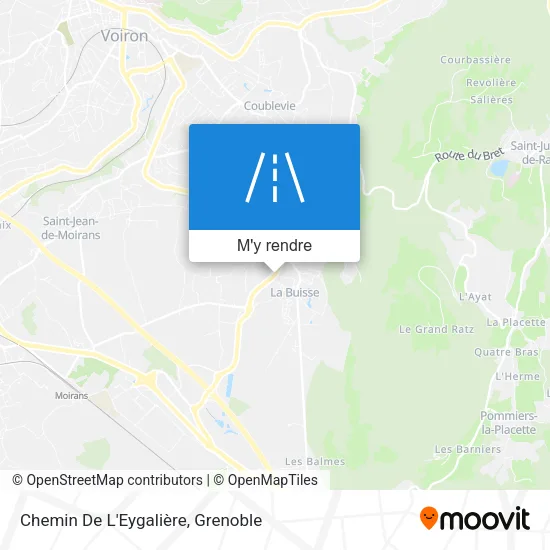 Chemin De L'Eygalière plan